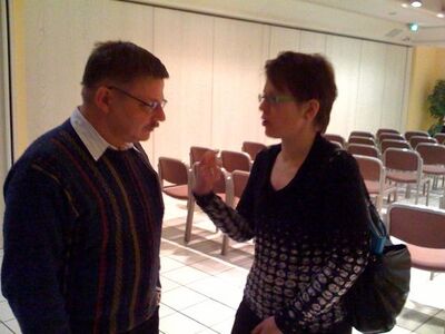 Tanja Machalet im Gespräch
